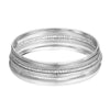 Fashion Round Alloy Plating Women's Bangle 1 Set