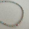 Ethnic Style Geometric Natural Stone Beaded Necklace