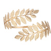 Streetwear Leaf Iron Plating Women'S