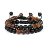 Ethnic Style Geometric Natural Stone Beaded Bracelets