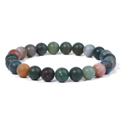 Retro Geometric Natural Stone Beaded Bracelets