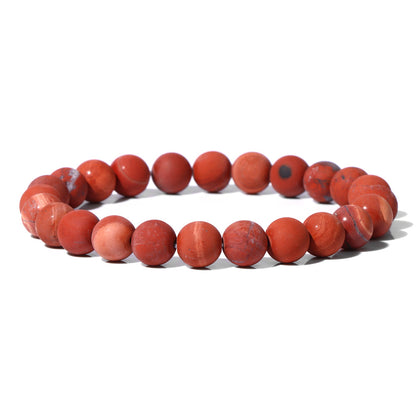 Retro Geometric Natural Stone Beaded Bracelets