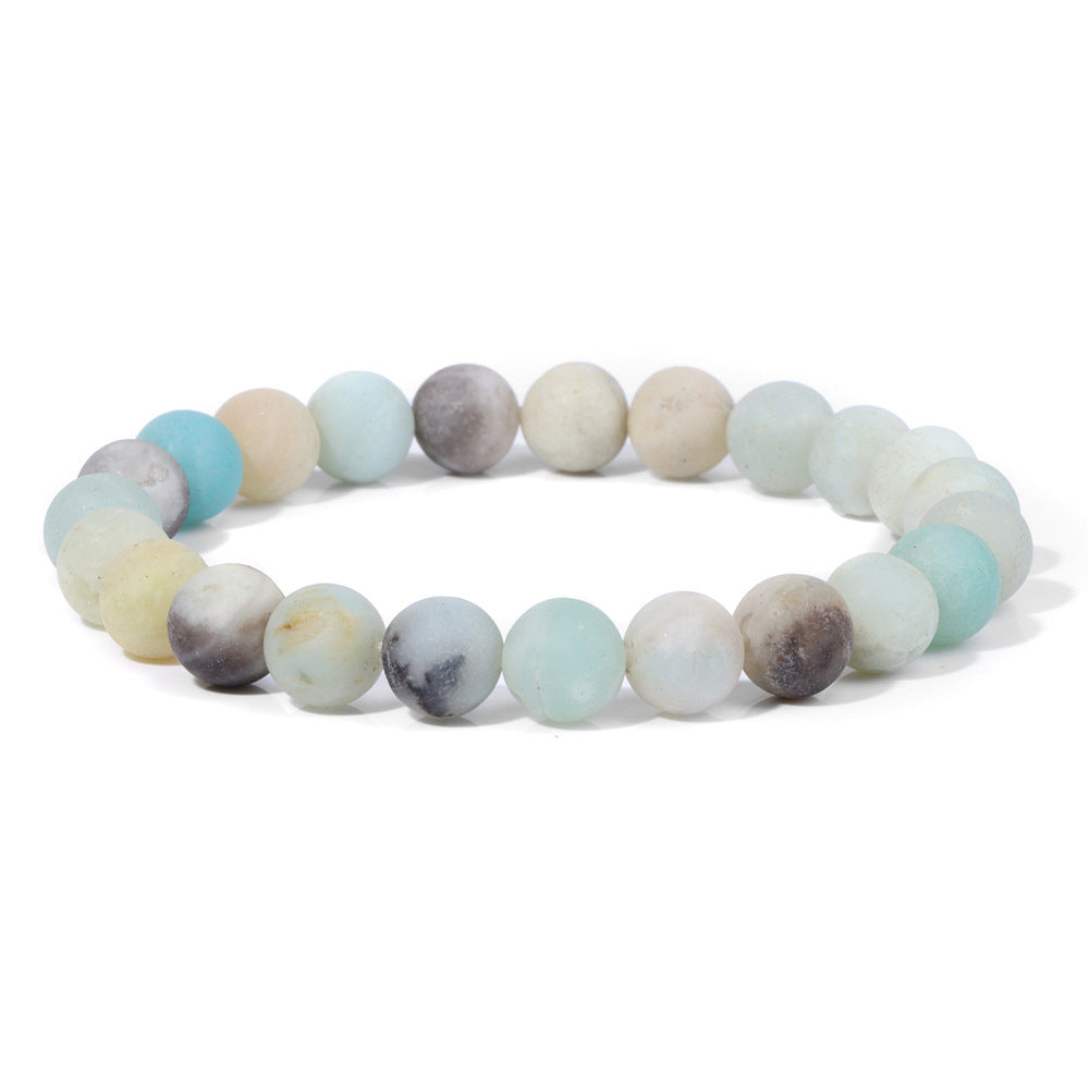 Retro Geometric Natural Stone Beaded Bracelets