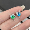 Simple Style Cartoon Metal Irregular Plating Women'S Ear Studs