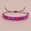 Retro Heart Shape Seed Bead Wholesale Wristband