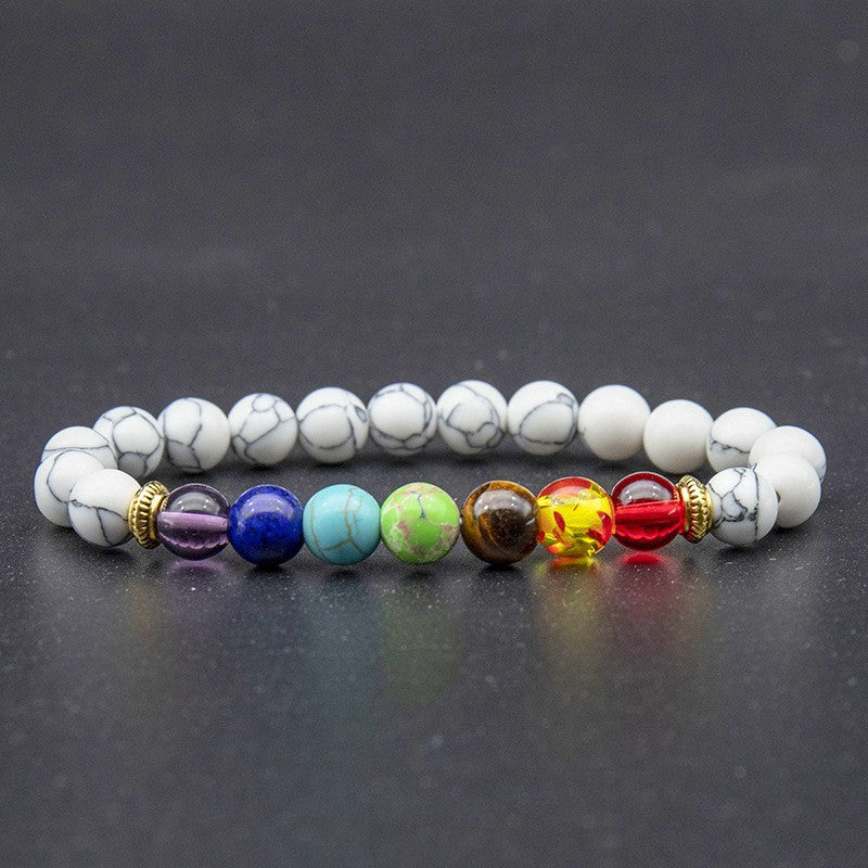 Ethnic Style Geometric Natural Stone Beaded Bracelets