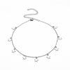 Simple Style Star Stainless Steel Women's Anklet