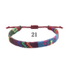 Simple Style Color Block Cloth Knitting Unisex Anklet 1 Piece