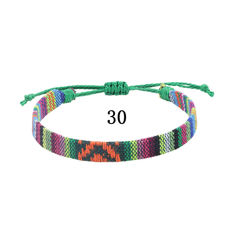 Simple Style Color Block Cloth Knitting Unisex Anklet 1 Piece