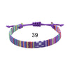 Simple Style Color Block Cloth Knitting Unisex Anklet 1 Piece