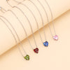 Wholesale Jewelry Heart-shaped Zircon Pendant Necklace Gooddiy