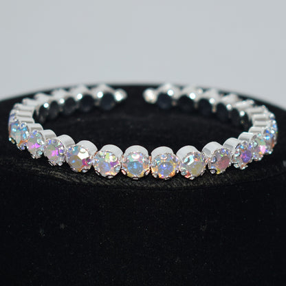 Luxurious Round Rhinestone Women's Bangle