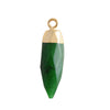 Simple Style Classic Style Water Droplets Natural Stone Plating Pendants