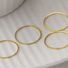 Simple Style Bow Knot Sterling Silver Inlay Gem Rings