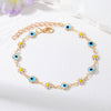 Casual Simple Style Devil's Eye Alloy Wholesale Bracelets