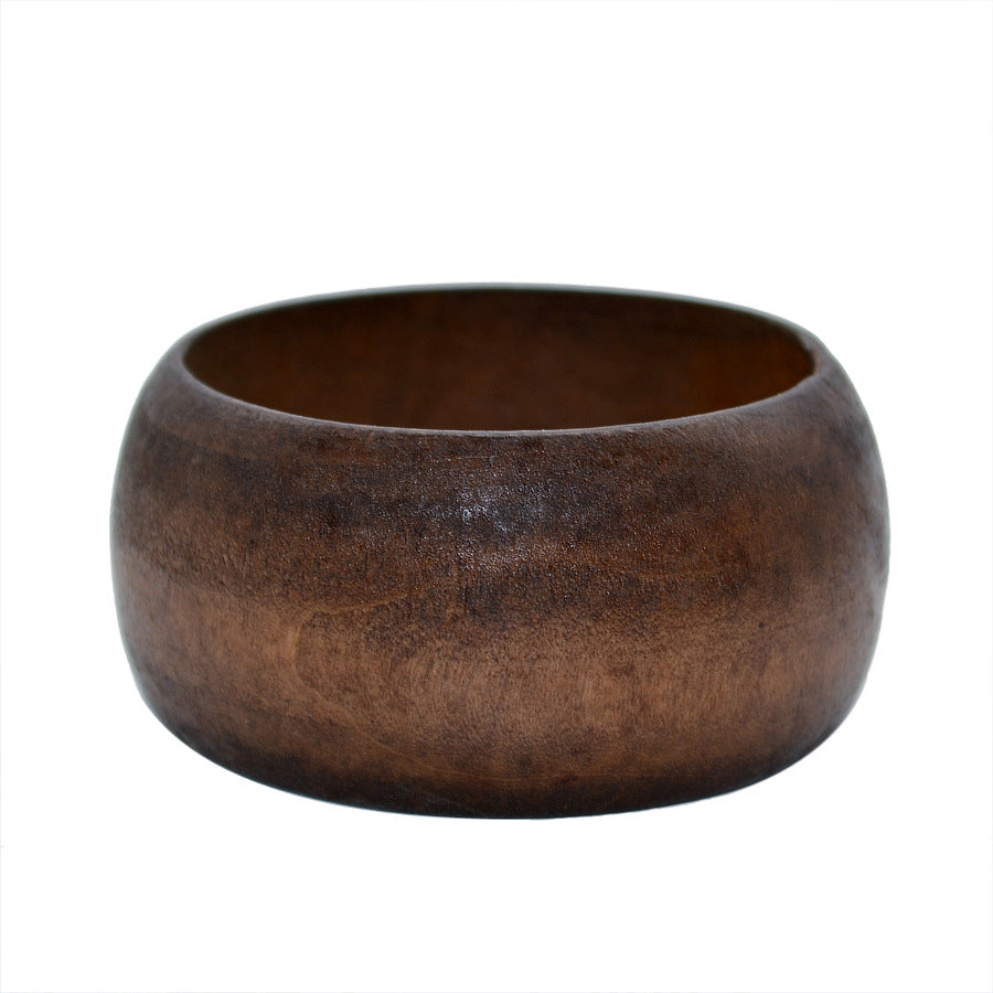 Ethnic Style Round Wood Wholesale Bangle