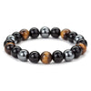 Retro Geometric Natural Stone Beaded Bracelets