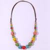 Wholesale Jewelry Original Design Geometric Ceramics Long Necklace