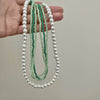 Wholesale Jewelry Sweet Color Block Artificial Pearl Layered Necklaces