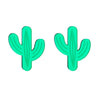 Cartoon Style Cactus Arylic Women's Ear Studs