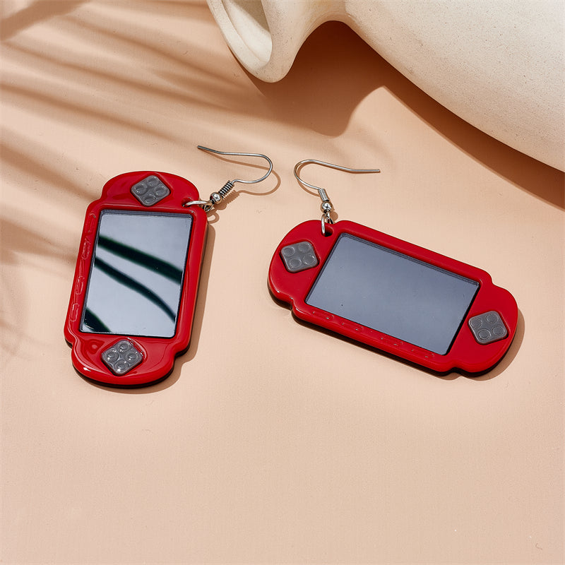 Cartoon Style Cute Game Console Arylic Three-dimensional Women's Drop Earrings