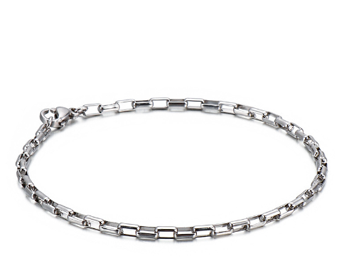 Simple Style Streetwear Geometric 304 Stainless Steel Bracelets In Bulk