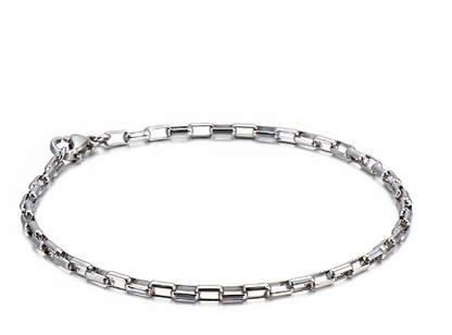 Simple Style Streetwear Geometric 304 Stainless Steel Bracelets In Bulk