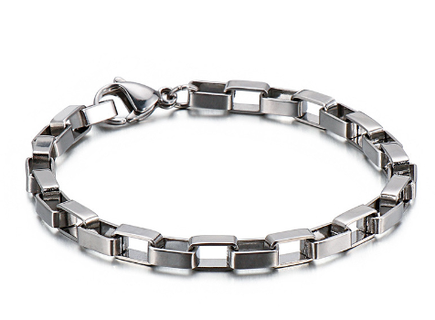 Simple Style Streetwear Geometric 304 Stainless Steel Bracelets In Bulk