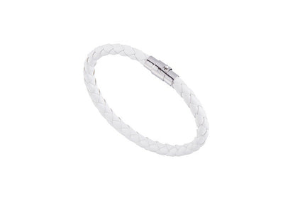 Simple Style Geometric Solid Color Rope Men's Bracelets