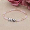 Casual Elegant Love Artificial Crystal Beaded Women's Bracelets