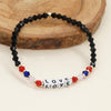 Casual Elegant Love Artificial Crystal Beaded Women's Bracelets