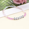 Casual Elegant Love Artificial Crystal Beaded Women's Bracelets