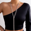 Casual Simple Style Classic Style Lines Copper Long Necklace