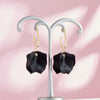 1 Pair Casual Vacation Petal Stoving Varnish Arylic Drop Earrings