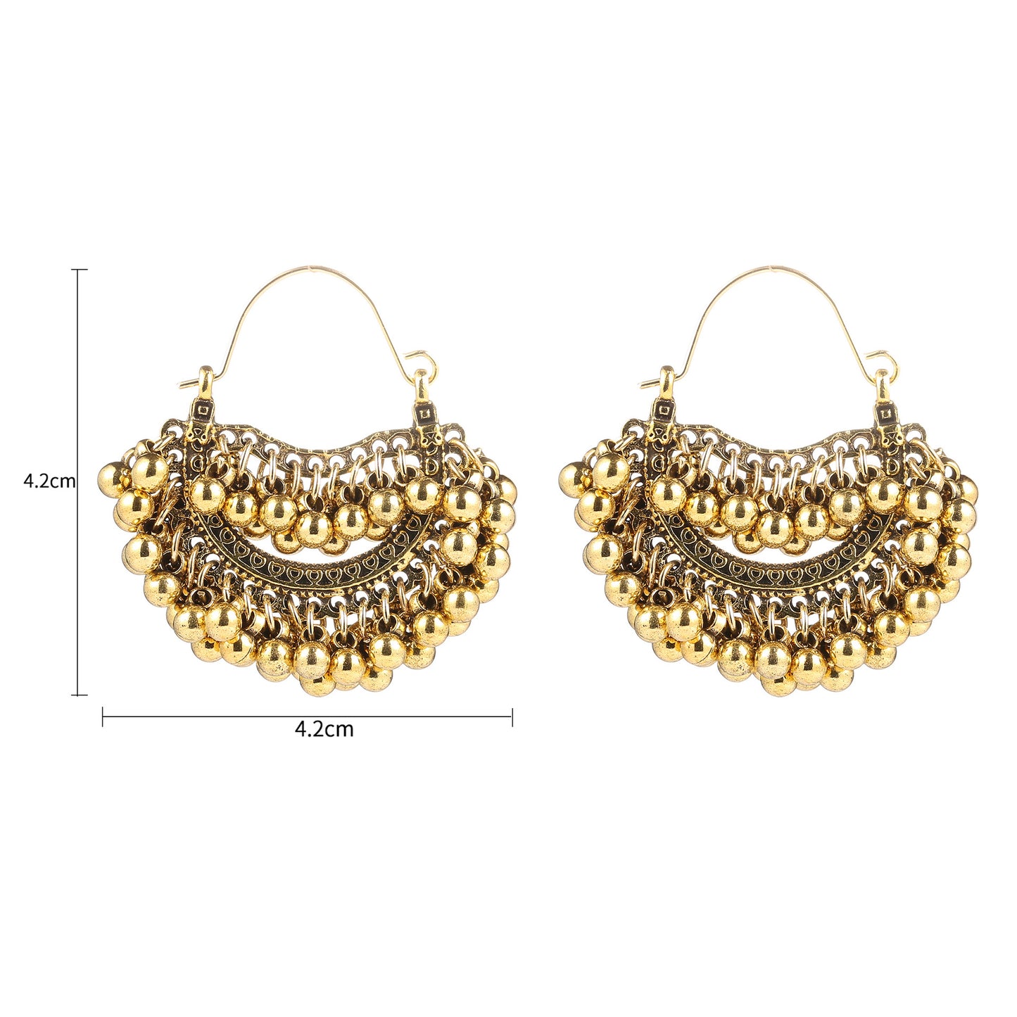 Simple Style Classic Style Geometric Alloy Plating Women's Earrings