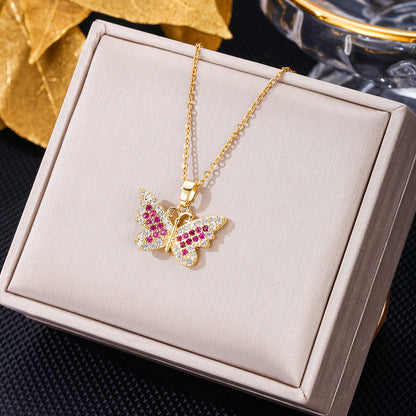 Elegant Letter Dreamcatcher Heart Shape Stainless Steel Plating Inlay Artificial Pearls Zircon Pendant Necklace