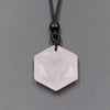 Original Design Hexagram Crystal Polishing Necklace Pendant