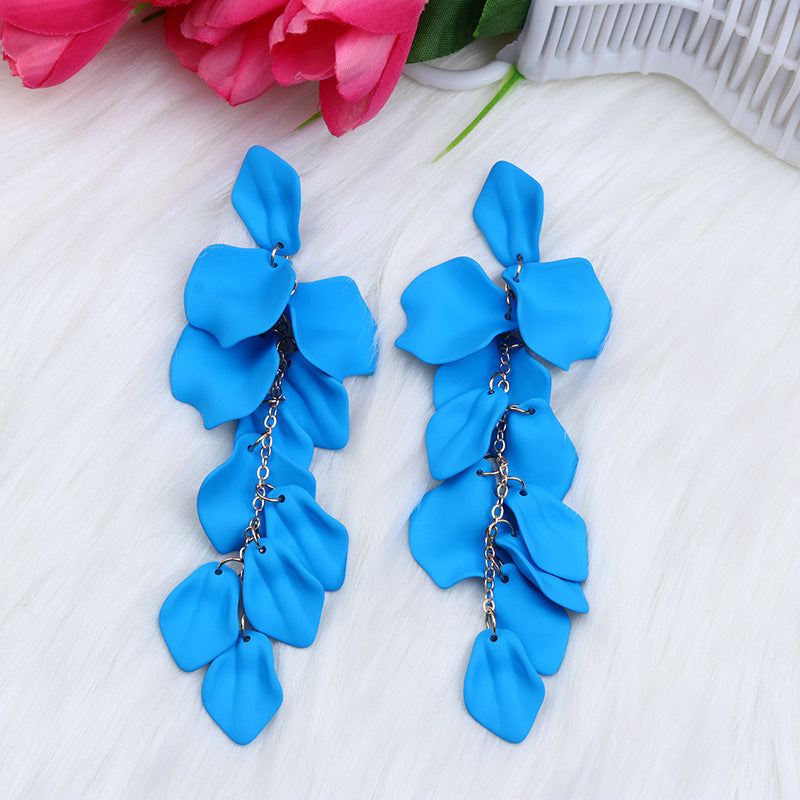 Elegant Retro Geometric Arylic Women's Drop Earrings