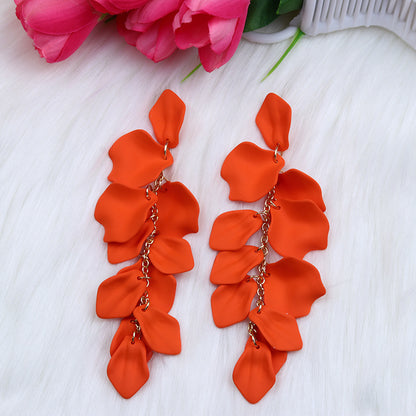 Elegant Retro Geometric Arylic Women's Drop Earrings