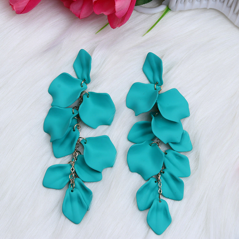 Elegant Retro Geometric Arylic Women's Drop Earrings