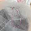 Modern Style Color Block Seed Bead Beaded Women's Necklace