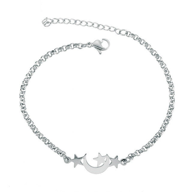 Sweet Butterfly Titanium Steel Plating Bracelets