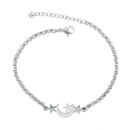 Sweet Butterfly Titanium Steel Plating Bracelets