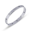 Streetwear Star Titanium Steel Plating Bangle