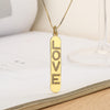 Shiny Love Cross Copper Plating Inlay Zircon 18k Gold Plated Pendant Necklace