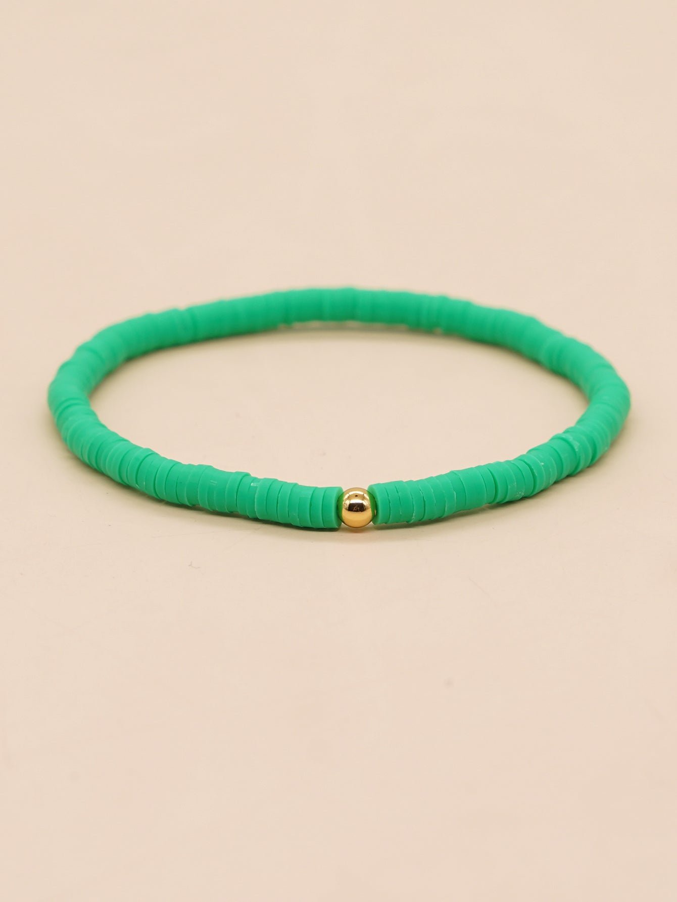 Simple Style Commute Flower Glass Copper Wholesale Bracelets