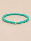 Simple Style Commute Flower Glass Copper Wholesale Bracelets