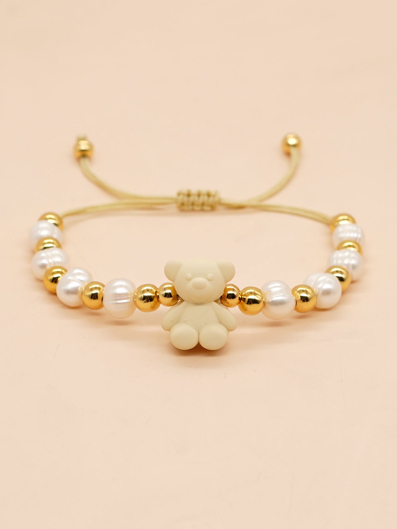 Simple Style Commute Flower Glass Copper Wholesale Bracelets