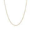 Casual Simple Style Solid Color Stainless Steel 18k Gold Plated Necklace