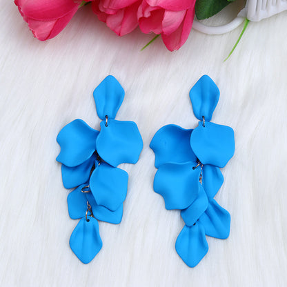 Elegant Retro Geometric Arylic Women's Drop Earrings